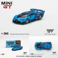 MINI GT 1:64 Bugatti Vision GT Blue LHD Model Car Collectible Display in Box