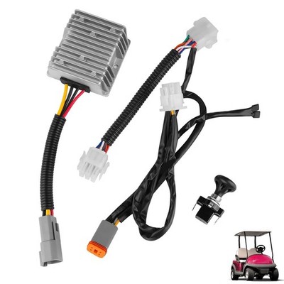 DC Voltage Reducer 48V Step Down to 12V 15A Buck Converter for Golf Carts