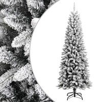 KüNstlicher Weihnachtsbaum Beschneit 210 Cm Pvc&Pe