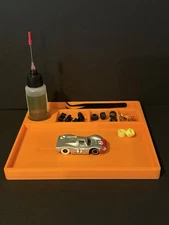 HO Slot Car Build Plate, Setup Plate, Work Station, Pit Box.