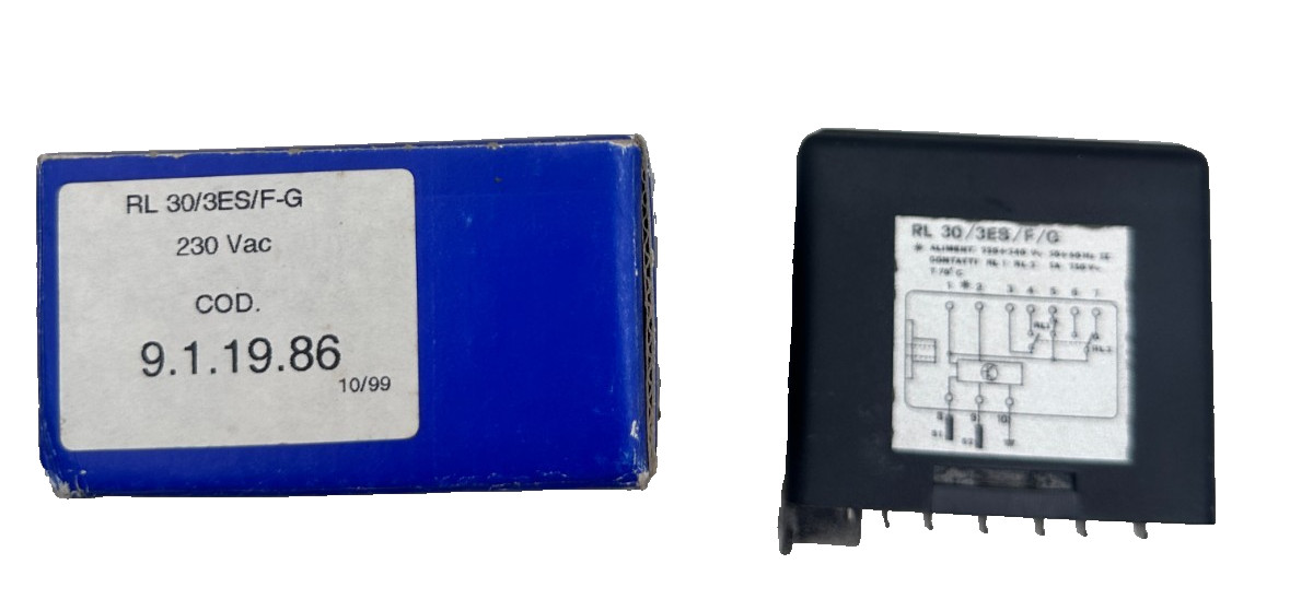 GICAR RL 30/3ES/F/G centrale niveau eau 230V machine café 9.1.19.86