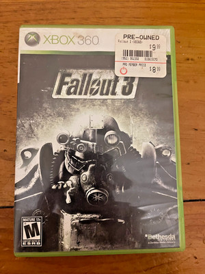 Fallout 3 - Microsoft Xbox 360  Tested Authentic Original Game