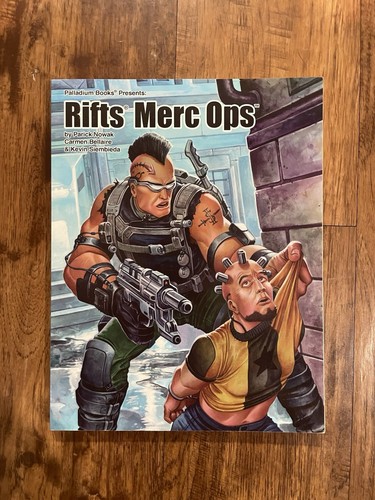 Rifts RPG: Merc Ops PLB865 First Printing