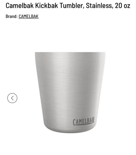 Camelbak KickBak 20 Unzen Thermobecher - Edelstahl (Menschen für Fahrräder) - Bild 6 von 13