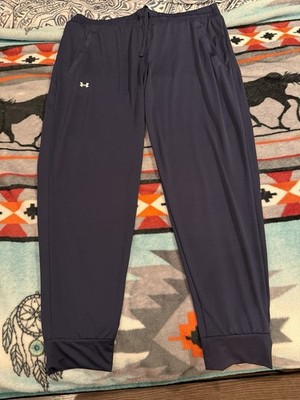 Ladies Navy Blue Under Armor Tech Pants NWOT XL New