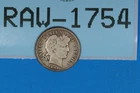 1904 10C LIBERTY HEAD BARBER SILVER DIME Early US Type RAW-1754