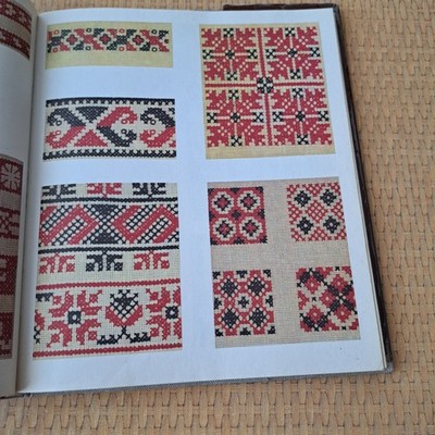 Folk embroidery techniques and patterns book Marta Mannova Embroidery