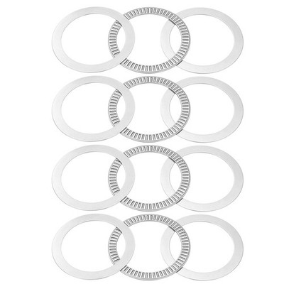 4pcs NTA4052 Needle Roller Thrust Bearings with Washers 2-1/2''x3-7/32''x1/8''