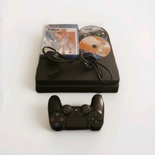 Sony PlayStation 4 Slim 500GB Black Console Fully Working (Bundle)