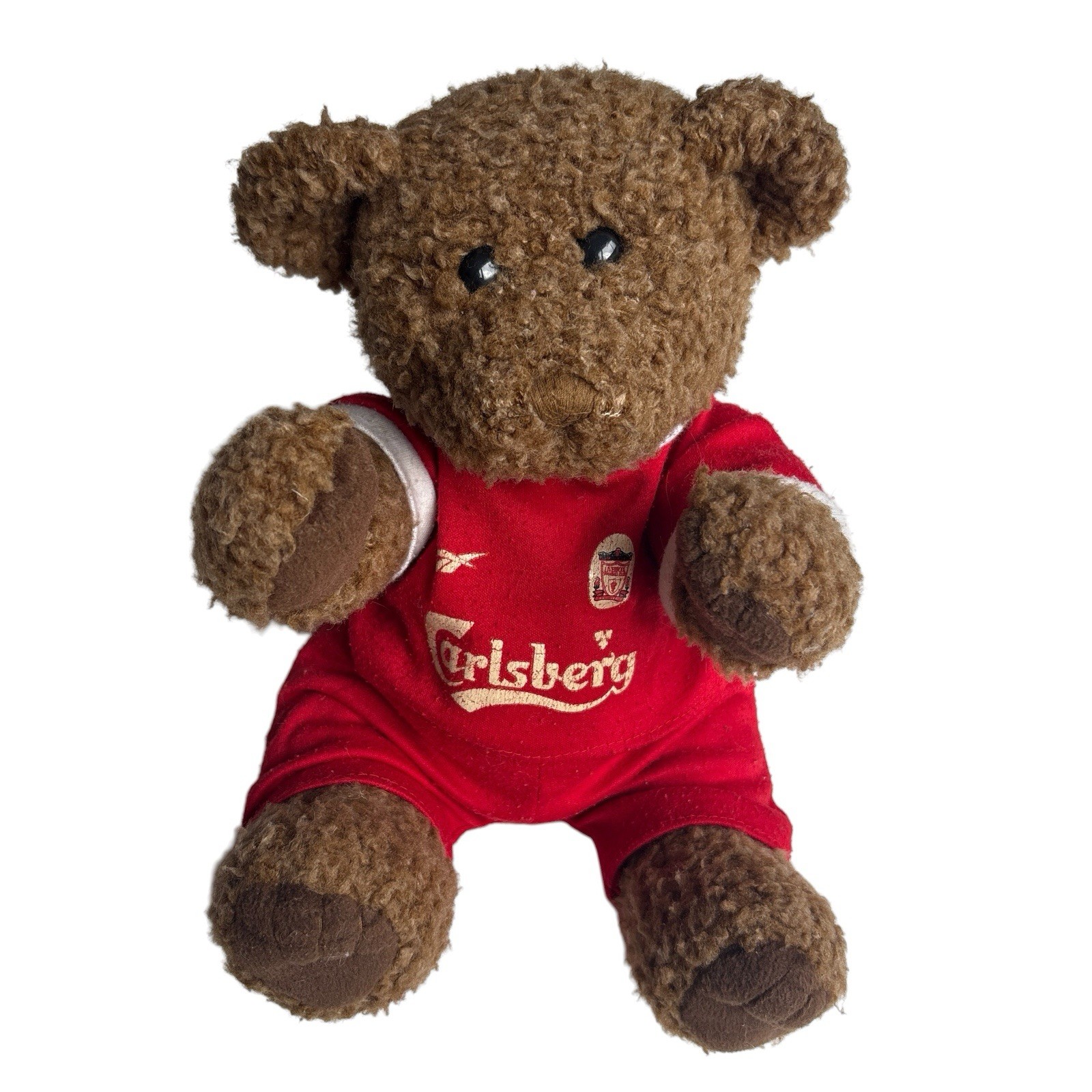 Vintage Liverpool FC Teddy Bear With Jersey