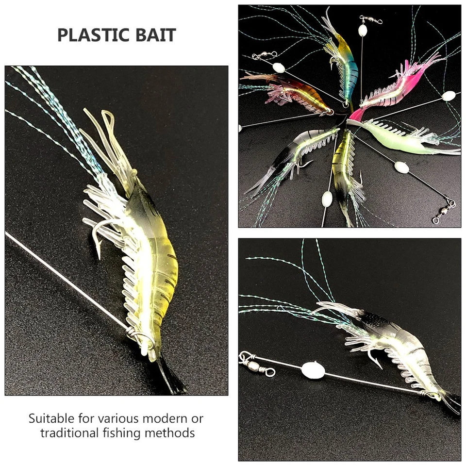  2 PCS Angel Futter Anglerbedarf Simulations-Angelköder Angelausrüstung - Bild 4 von 4