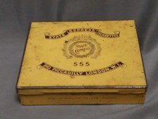 Blechdose State Express Cigarettes 555 London Piccadilly Cigarettendose 1930-50
