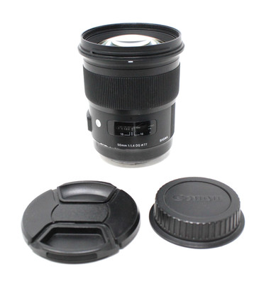 Sigma 50mm f/1.4 DG HSM Art Prime Lens with (Canon EF Mount)