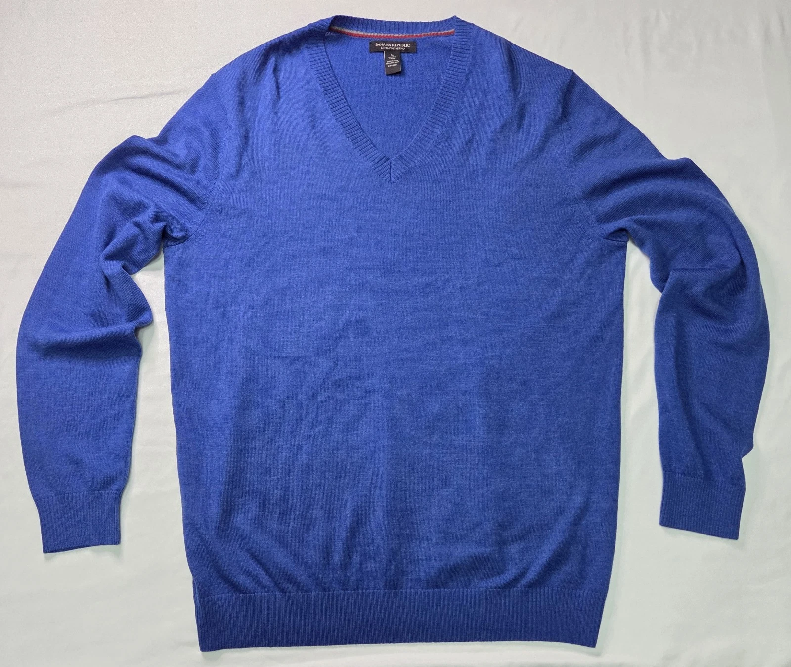 Banana Republic Men Merino Wool Sweater Sz Lg Preppy Old Money Quiet Luxury