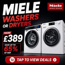 Image of Miele Washing Machine Dryer & Washer Dryer Available Message For More Info 1236