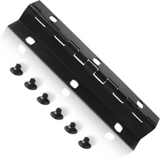 Mailbox Door Hinge,Mailbox Hinge Replacement Parts for 6.3"x1"x1", Black 