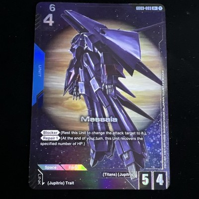 Gundam Card Game - GD03 Messala GD03-003 R+ Alt Art Englisch Brandneu