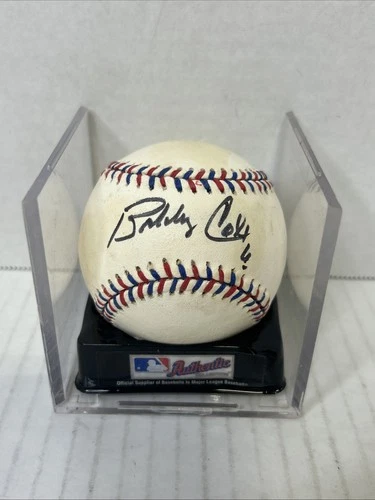 Bobby Cox Signed 1996 Rawlings All Star Game Baseball Atlanta Braves D3