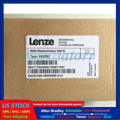 US Free TAX One Lenze E82ZBC Operating Keypad Module New In Box Free Shipping