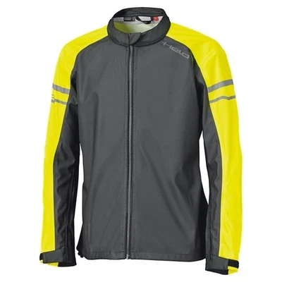HELD Rainstretch Top Regenjacke Schwarz/Neon-Gelb Gr. XS-5XL - Bild 1 von 4