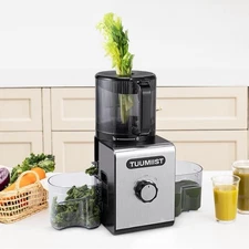 TUUMIST Cold Press Juicer Hopper Replacement 6.5” Chute w/ Pusher