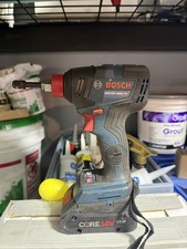 Bosch 18V  Tool Set 1/2" Hammer Drill  1/4 Impact 2- Batteries & Charger