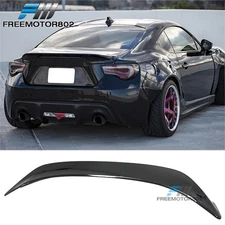 For 13-20 Scion FRS Subaru BRZ Toyota 86 TRD Style Gloss Black Trunk Spoiler Lip