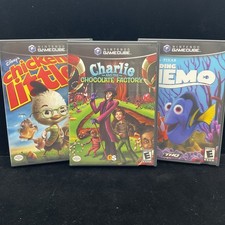 Chicken Little, Nemo, Charlie ATCF (GameCube) Tested & Working Refurbish Bundle