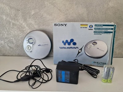 Sony Walkman D-EJ755 Tragbarer CD-Player - Bild 1 von 4
