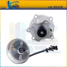 Water Pump with Fan Clutch Kit Fits Chevy GMC Buick SUV 4.2 5.3 6L