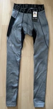 NWT UA DSG CGI Print Leggings ColdGear Infrared Compression Pants Small Mens $80