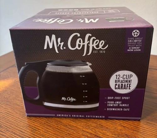 Mr. Coffee Glass Replacement Carafe Pot, Sunbeam Products 12 cup Coffee Makers - Picture 1 of 5