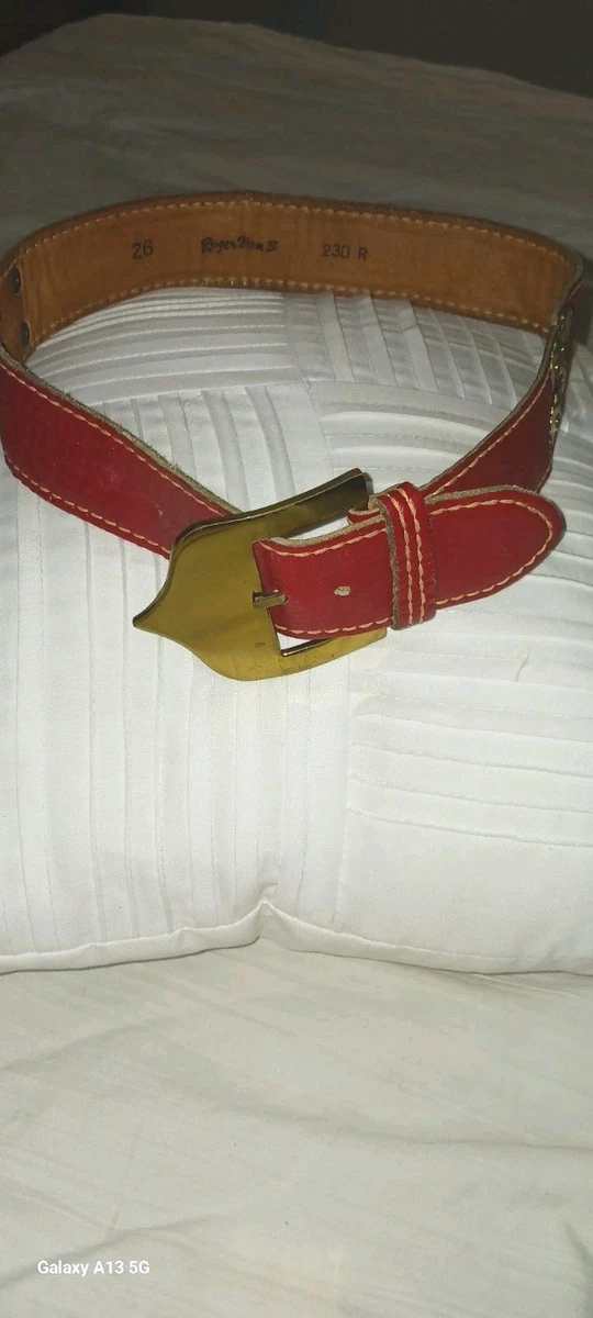 Roger Van S 60’s leather belt with key Vintage | Accessories | Roger Van S 6s Leather Belt With Key  main image 2