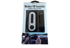 New In Box Prime Audio Wireless FM Transmitter Connect To Your Car Stereo System