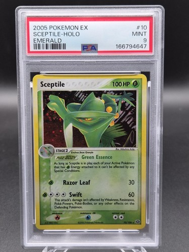 Sceptile graded PSA 9 for sale on eBay