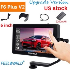 US FEELWORLD F6 Plus V2 DSLR Camera Field Touch Screen Monitor with F550 Battery