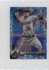 2017 Bowman Chrome Minis Base Rookies Blue Shimmer Refractor Braden Shipley 15ly