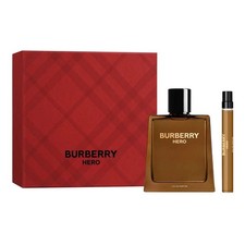 Burberry Hero Eau De Parfum Duo  100 ml  10 ml  Gift Set for Men
