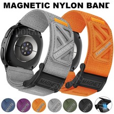 Magnetic Nylon Strap Band For Samsung Galaxy Watch Ultra 47mm Watch 8/8 Classic