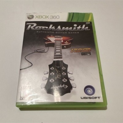 Ubisoft Rocksmith Xbox 360 Music & Dance Game Manual Included Multiplayer