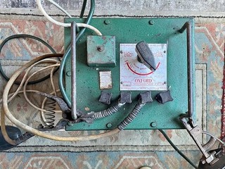 X2 OXFORD Oil Filled Stick Ark Welder 240V In Good Working Order