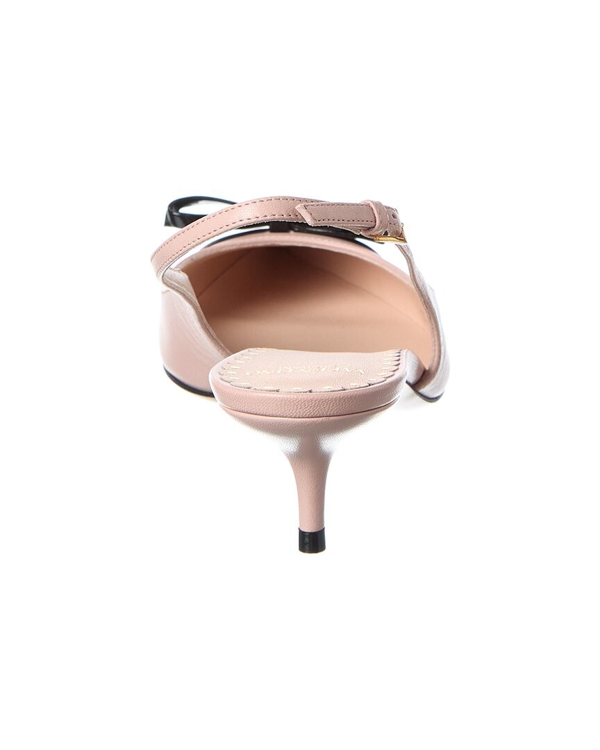 Valentino Bepointy Leather Slingback Pump Women's thumbnail 3