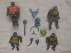 Vintage TMNT Figure and Part Lot