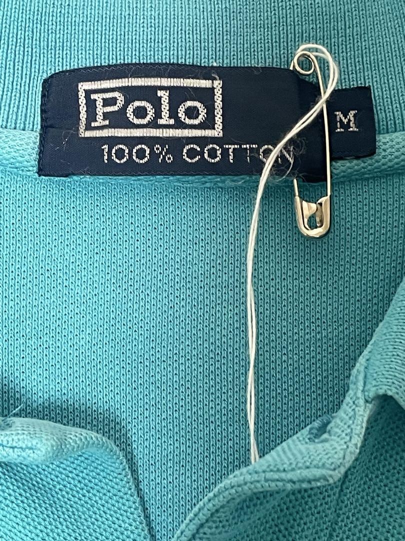 Polo Ralph Lauren Pony Ricamo Tiffany Blu M Usata