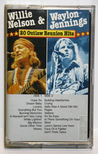 Willie Nelson  Waylon Jennings   20 Outlaw Reunion Hits Cassette IMPORT