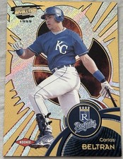 1999 PACIFIC REVOLUTION CARLOS BELTRAN ROOKIE CARD No. 65 Kansas City Royals. rookie card picture