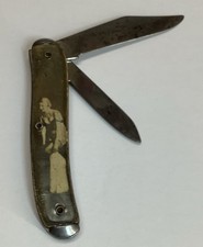 Vintage Pocket Knife Bathing Suit Women, Risque Naughty Made In USA