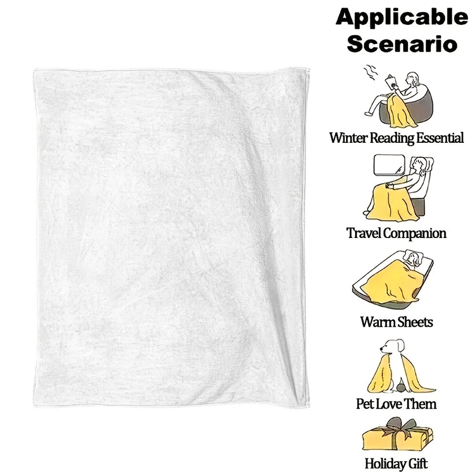 Book Lover Patchwork Blanket:Reading-Themed Quotes &Book Designs,Cozy Home Throw - Image 4 of 4