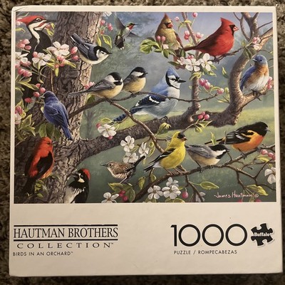 Buffalo Games - Hautman - Birds in an Orchard - 1000 Piece Jigs Toy