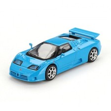 Mini GT 1:64 Diecast Model Car Bugatti EB110 Super Sport Blue